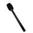 Thunder Group PLВЅ010BK, 10-Inch Polycarbonate Solid Buffet Spoon, Black, 12/Pack