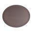 Thunder Group PLFT2700BR, 22x27-Inch Fiberglass Oval Tray, Brown