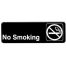 Thunder Group PLIS9311BK, 9x3-inch 'No Smoking' Information Sign