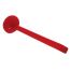 Thunder Group PLOP009RD, 8.5-Inch, 0.75-Ounce One Piece Polycarbonate Ladle, Red