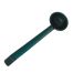Thunder Group PLOP013GR, 13-Inch, 1 Ounce One Piece Polycarbonate Ladle, Green