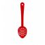 Thunder Group PLSS113RD, 11-Inch Polycarbonate Perforated Serving Spoon, Red, 12/CS