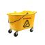 Thunder Group PLWB361B, 36-Quart Polyethylene Bucket, Yellow