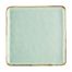 C.A.C. PMS-SQ16-G, 10-Inch Porcelain Light Green Square Plate, 2 DZ/CS