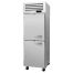 Turbo Air PRO-26-2H2-SG-PT-L 2 Solid and 2 Glass Half Doors Pass-Thru Heated Cabinet, Left-Hinged, 26.2 Cu.Ft.