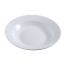 Yanco PS-3 10 Oz 9-Inch Piscataway Porcelain Round White Soup Plate, 24/CS
