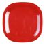 Thunder Group PS3010RD 11 Inch Western Passion Red Melamine Rounded Square Plate, EA