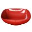 Thunder Group PS3111RD 128 Oz 11 x 3 1/2 Inch Deep Western Passion Red Melamine Rounded Square Bowl, EA
