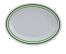 Yanco PT-211 11.5x8-Inch Pine Tree Melamine Oval White Platter, 24/CS