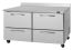 Turbo Air PWF-60-D4-N 4 Drawers Worktop Freezer