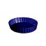 C.A.C. QCD-5-BLU, 5.5 Oz 5-Inch Porcelain Blue Round Quiche Dish, 2 DZ/CS