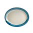 C.A.C. R-13NR-BLU, 11.5-Inch Stoneware Blue Oval Platter with Narrow Rim, DZ