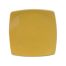 C.A.C. R-FS21-Y, 11.87-Inch Stoneware Yellow Square Flat Plate, DZ