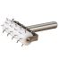 Winco RD-2, Half-Size Dough Roller Docker with Stainless Steel Handle