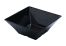 Yanco RM-4107BK 2 Qt 7.5x3.5-Inch Rome Melamine Deep Square Black Bowl, 24/CS
