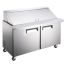 Universal Coolers SC-48-BMI 48x32x45-Inch Mega Top Sandwich Prep Table, Bain Marie, Self-Contained