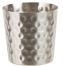 Winco SFC-35H, 3.25-Inch Diameter Hammered Fry Cup, Stainless Steel