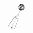 Thunder Group SLDA008, 4-Ounce Stainless Steel Food Disher, Squeeze  Handle, Size 8