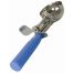Thunder Group SLDS016, 2-Ounce Stainless Steel Ice Cream Disher, Coated Handle, Blue