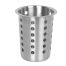 Thunder Group SLFC001, 4.5-Inch Stainless Steel Perforated Flatware Cylinder