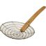 Thunder Group SLSKR010GV, 10x3-inch Galvanized Coarse Mesh Skimmer with 13x1-inch Bamboo Handle