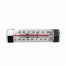 Thunder Group SLTHL080, Horizontal Liquid Scale Thermometer 