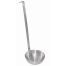 Thunder Group SLTL010, 16-Ounce Two Piece Stainless Steel Ladle, Hooked Handle