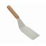 Thunder Group SLTWHT003, Stainless Steel Hamburger Turner with 3x5-Inch Blade, Wood Handle