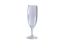 Yanco SM-06-C 2.75x7.5-Inch 6 Oz Clear Plastic Stemware Champagne Glass, 24/CS