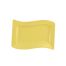 C.A.C. SOH-51-Y, 15.5-Inch Stoneware Yellow Rectangular Platter, DZ