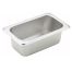 Winco SPN2, 2.5-Inch Deep One-Ninth Size Steam Table Pan, NSF