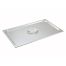 Winco SPSCF, Full-Size Solid Stainless Steel Steam Table Pan Cover, NSF