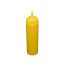 C.A.C. SQBT-W-24Y, 24 Oz Plastic Yellow Wide-Mouth Squeeze Bottle, 6/PK