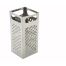 Winco SQG-4, 9x4-Inch Stainless Steel Multi-Size Box Grater with Handle