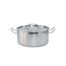 C.A.C. SSBZ-8, 8 Qt Stainless Steel Brazier with Lid