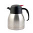 C.A.C. SSCF-12, 40 Oz Stainless Steel Lined Thumb Lever Carafe