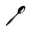 SafePro SSHB Black Heavyweight Plastic Soup Spoons, 1000/CS