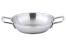 Winco SSOP-8, 8-Inch Dia Try-Ply Stainless Steel Omelet Pan w/o Lid, 2 Handles, NSF