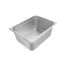 C.A.C. SSPH-25-6P, 6-inch Stainless Steel 25 Gauge Half-Size Perforated Steam Table Pan