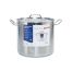 C.A.C. STKP-16, 16 Qt Stainless Steel Stock Pot with Lid