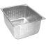 Thunder Group STPA3006PF, Full Size 6-Inch Deep Perforated 24 Gauge Steam Pan, Stainless Steel, Rectangular