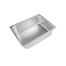 C.A.C. STPH-S25-4, 4-inch Stainless Steel Half-Size 25 Gauge Standard Steam Table Pan