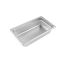 C.A.C. STPQ-22-2, 2.5-inch Stainless Steel 1/4 Size 22 Gauge Anti-Jam Steam Table Pan