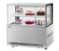 Turbo Air TBP48-46FN-S, 48-inch 2 Tiers Stainless Steel Refrigerated Bakery Case, Front Open