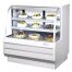Turbo Air TCGB-48-W-N, 48.5-Inch 15.6 cu. ft. Curved Glass  Refrigerated Bakery Display Case with 2 Shelves