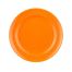 C.A.C. TG-7-TNG, 7.5-Inch Porcelain Tangerine Plate, 3 DZ/CS