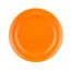 C.A.C. TG-8-TNG, 9-Inch Porcelain Tangerine Plate, 2 DZ/CS