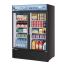 Turbo Air TGM-50RSB-N Refrigerator 2 Doors Swing Glass Merchandiser, Black Cabinet
