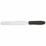 Winco TKPS-7, Bakery Spatula with 7.94x1.25-Inch Blade and Black Polypropylene Handle, NSF