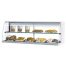 Turbo Air TOMD-40HW Open Display Merchandiser 39-Inch L Non Ref. Top Case-High, 2 Tiers, White